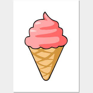 Ice cream Posters and Art